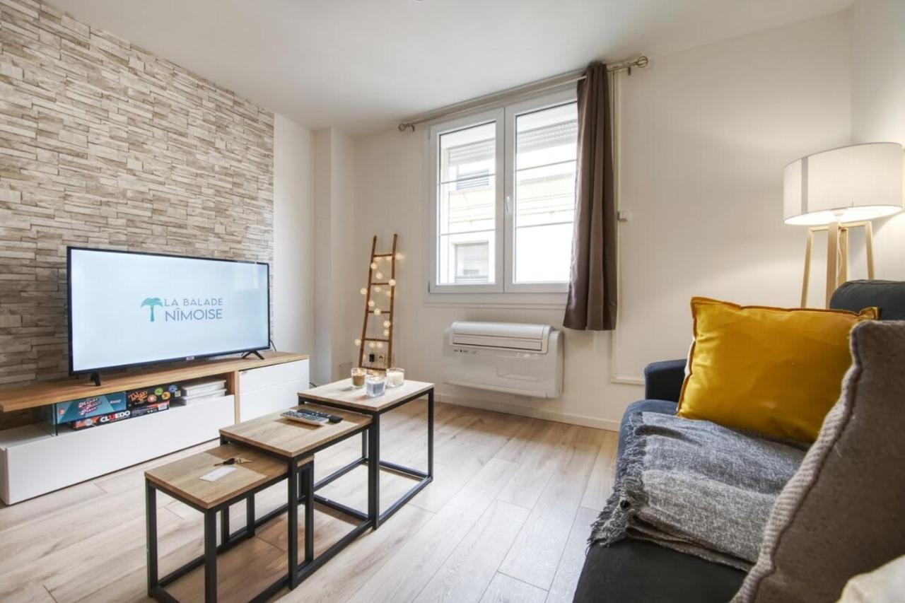 La Balade Nimoise Center Car Park Ac Apartment Nimes Ngoại thất bức ảnh