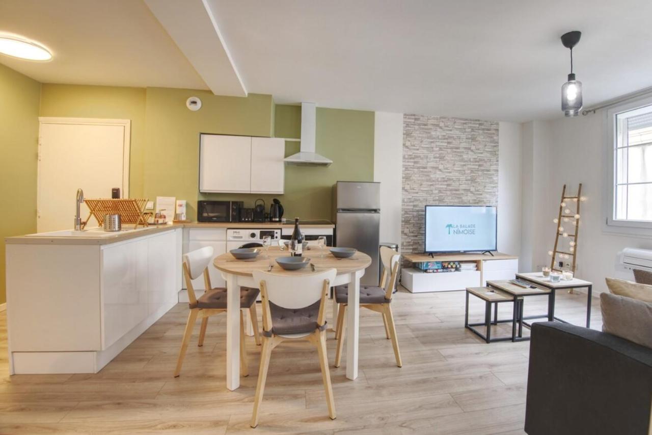 La Balade Nimoise Center Car Park Ac Apartment Nimes Ngoại thất bức ảnh